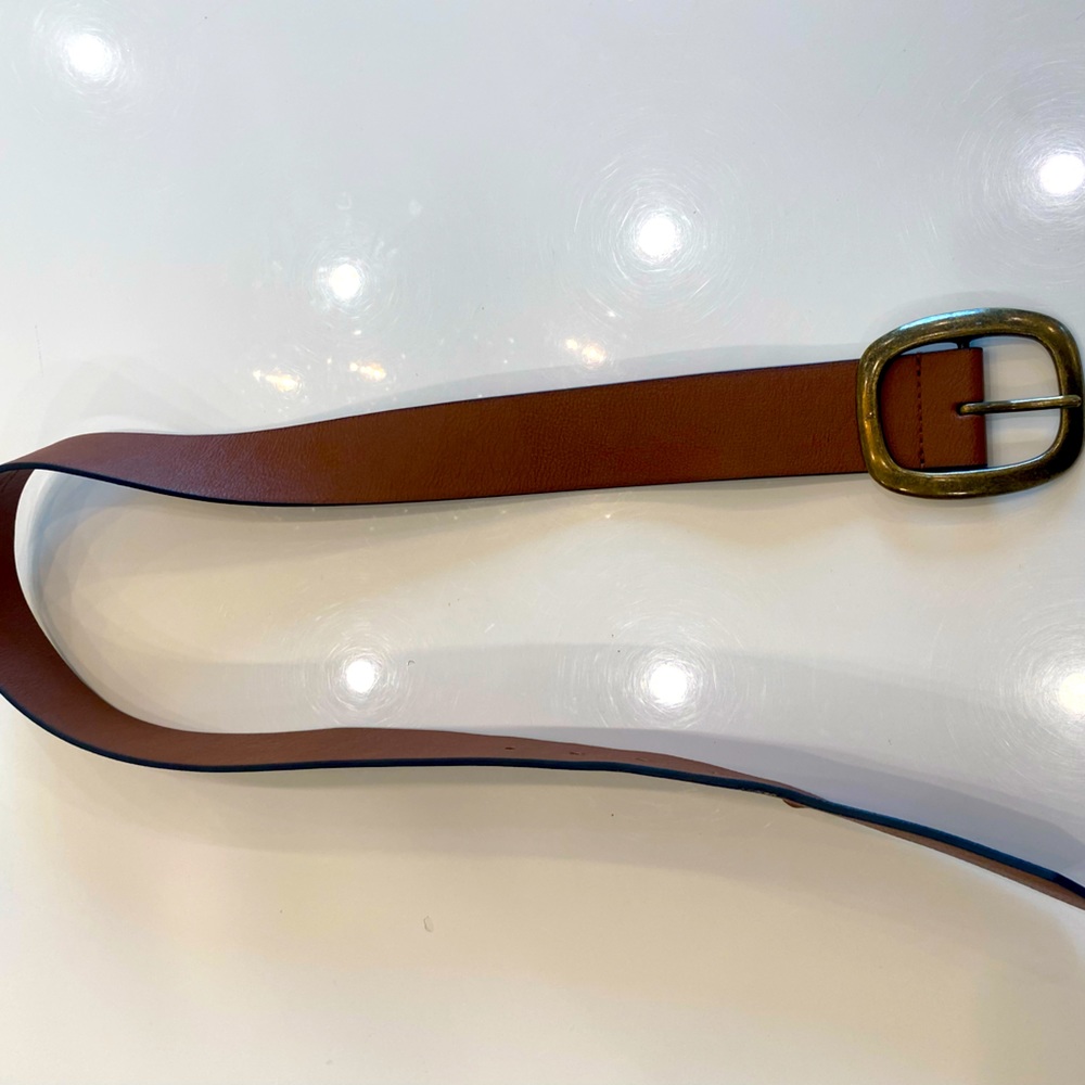 Express brown belt size small